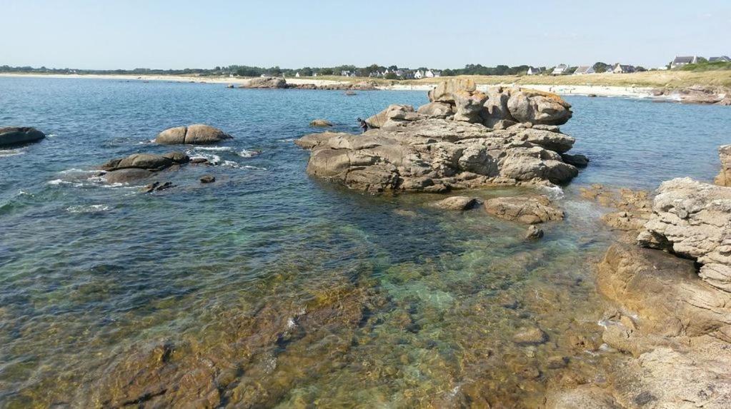 A Moins De 100 Metres De La Mer A La Pointe De Trevignon Trégunc 外观 照片