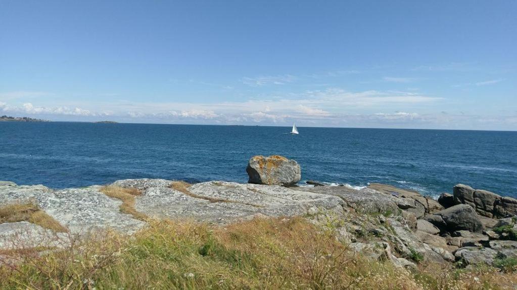 A Moins De 100 Metres De La Mer A La Pointe De Trevignon Trégunc 外观 照片